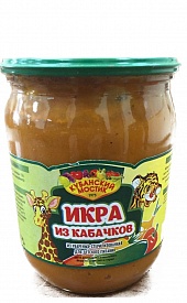 Икра из кабачков для детского питания  