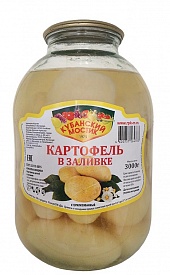 Картофель в заливке